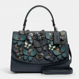 NWT Coach Tilly Butterflies Crossboby  handbag